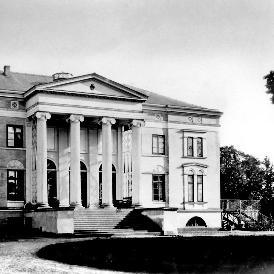 Das Herrenhaus Tüschow um 1900