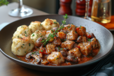 Wildgulasch im Herrenhaus Tüschow